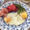 Amalka's cooksnap of when they made アスパラガスのゆっくり焼き.