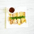 ウメ吉さん's cooksnap of when they made グリルで鶏もも肉の塩焼き。辛味噌添え！.