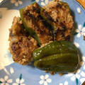 春巻きママ's cooksnap of when they made 種つきでタネが取れない！ピーマン肉詰め.