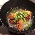 miwayon's cooksnap of when they made 焼き鳥スープ丼.