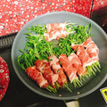 みずづいろ's cooksnap of when they made シャキシャキ豆苗のみぞれ肉巻き.