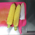 彩音ｍａｍａ's cooksnap of when they made パパッと簡単　とうもろこしの皮むき.