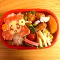 ruajhm's cooksnap of when they made はぐっとプリキュア♡キャラ弁.