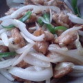 xちあx's cooksnap of when they made 豚肉と新玉ねぎの塩コショウ炒め.
