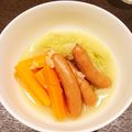 れぽっと's cooksnap of when they made シャウエッセンとキャベツの煮込み.