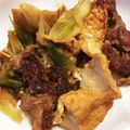 YuzuKizu's cooksnap of when they made 超手抜き焼肉タレで★厚揚げ豚バラの炒め煮.
