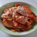 ☆ちぇろ☆'s cooksnap of when they made 冷凍うどんで☆簡単美味しいナポリタン♪.