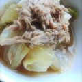 ★こうたんペンギン★'s cooksnap of when they made 白菜とツナ煮.