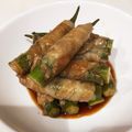 ＭＯＫＯＳＮＯＷ's cooksnap of when they made オクラの豚肉巻き☆.
