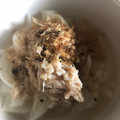 yurippii's cooksnap of when they made 新玉ねぎと缶詰で1品.