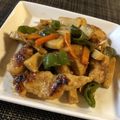 わんたとソラ's cooksnap of when they made 鶏むね肉でがっつり＊チンジャオロース＊.