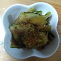 クックESL15H☆'s cooksnap of when they made ❀ズッキーニの塩昆布和え❀.