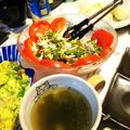 居眠り姫愛's cooksnap of when they made 鶏むね肉のバンバンジーとスープ【節約】.