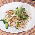 さくらん餅's cooksnap of when they made 豚しゃぶときゅうりの香味和え.