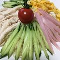 amileamila's cooksnap of when they made 暑い日はこれ‼️具タップリ！冷し中華♪♪.