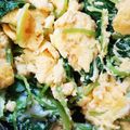 のあめろ♪'s cooksnap of when they made 三つ葉とやわらか卵.