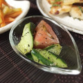 ★うさぎ組★'s cooksnap of when they made トマトときゅうりのごま酢和え.