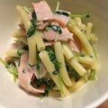 さくたまちき's cooksnap of when they made レンチンで簡単♪豆苗とハムのマヨサラダ☆.
