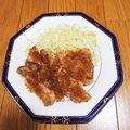 すもも04's cooksnap of when they made ガーリックオニオンソースで◎トンテキ。.