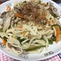 なな八's cooksnap of when they made うちのお店の味！焼きうどん！.