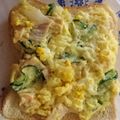 瑠依子's cooksnap of when they made ポテトサラダのトースト.