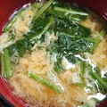 わんこたんわんたん's cooksnap of when they made ほうれん草のかきたま汁.