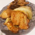 manico4's cooksnap of when they made 鶏むね肉の白菜キムチ炒め♪簡単にらモヤシ.