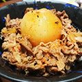 yuzumikan6's cooksnap of when they made インパクト大！炊飯器でまるごと玉ねぎ牛丼.