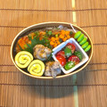 ♡Fuwari♡'s cooksnap of when they made ＊お弁当おかず＊　卵で海苔巻き.