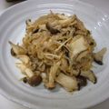 まほじょ's cooksnap of when they made しらたきときのこの明太子あえ.