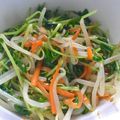 はらぺこしろうさぎ's cooksnap of when they made 豆もやしと豆苗の彩りサラダ.