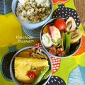 ◆◇Wtiti＊◇◆'s cooksnap of when they made しめじとズッキーニベーコンの和風スパ.