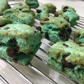 3コまむ's cooksnap of when they made チョコミント スコーン.