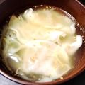 ちんゆき's cooksnap of when they made 白菜餃子のシャンタンスープ.