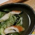 まおたろう1's cooksnap of when they made きゅうりの酢の物♡ちくわ入り.
