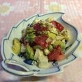 Amalka's cooksnap of when they made 美肌とダイエットに♪アボガド豆腐サラダ♪.