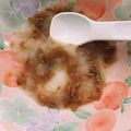 りんごぉぉぉ's cooksnap of when they made 【離乳食中期〜】レンジで納豆みぞれ煮.