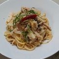 がりさん's cooksnap of when they made 白菜とツナの胡麻和風パスタ♪.