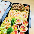 LimeLunch's cooksnap of when they made 簡単アレンジ卵焼き☆カニカマだし巻き.