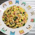 もぐ・ω・くま's cooksnap of when they made *ズッキーニ炒飯*.