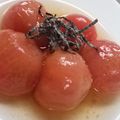 kumaneko7's cooksnap of when they made ミニトマトの煮浸し★★.