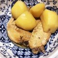 ななぴぃ's cooksnap of when they made 手羽先とじゃがいもの煮物.