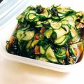 atchamn's cooksnap of when they made 梅シロップできゅうりと蛸の酢の物.