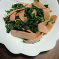 aorima's cooksnap of when they made お弁当にも！ほうれん草とハムのごま和え.
