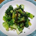 ごまぎ's cooksnap of when they made とまらない小松菜の漬物.