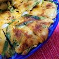 ぐぅたまま's cooksnap of when they made もっちり！辛い！キムチ♪チヂミ.