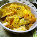 J・0505's cooksnap of when they made 節約するなら卵とじ☆　玉ねぎと油揚げ❀.