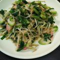 ☆そらママ★'s cooksnap of when they made 蒲鉾入り！もやしとニラの炒め物♪.