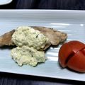 yukahimeyo's cooksnap of when they made タルタルで食べるタラのムニエル♪.