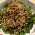 yumi☆0621's cooksnap of when they made ご飯のお供☆じゃこピーマン炒め☆.